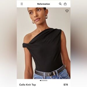 Cello Knit Top
Reformation